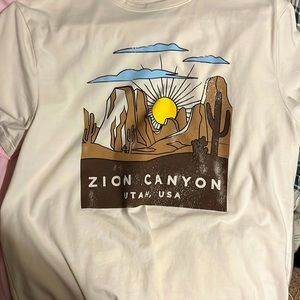 ZION CANYON NATIONAL PARKS SHIRT